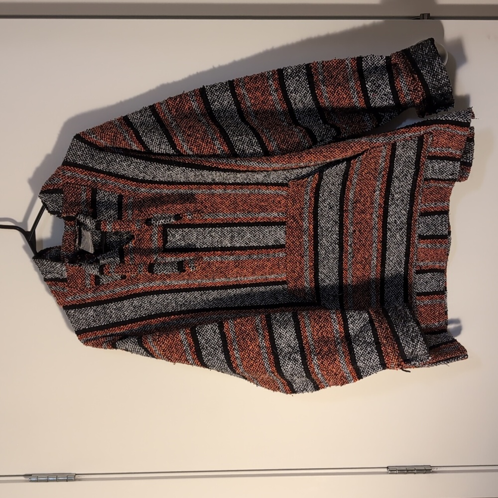 Orange White and Black Coogi Sweater  XXL